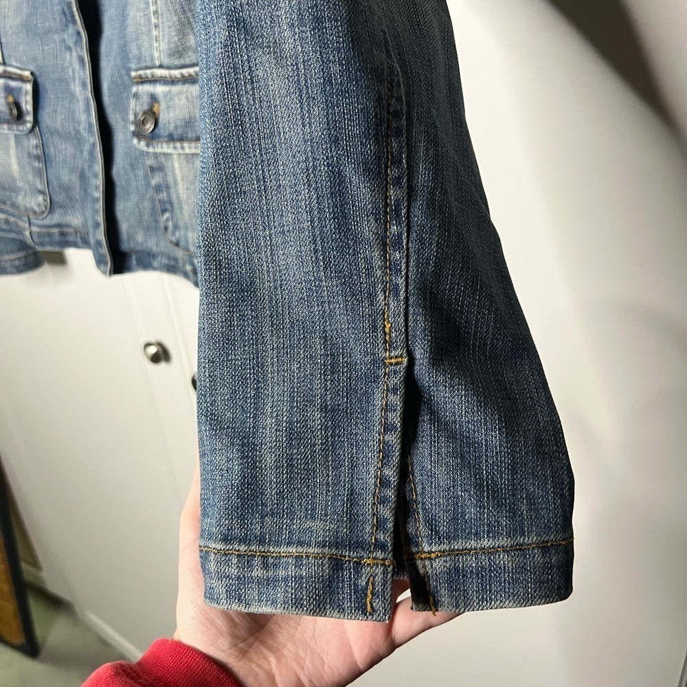 Vintage Talbots Safari Pocket Denim Jacket - Picture 4 of 12